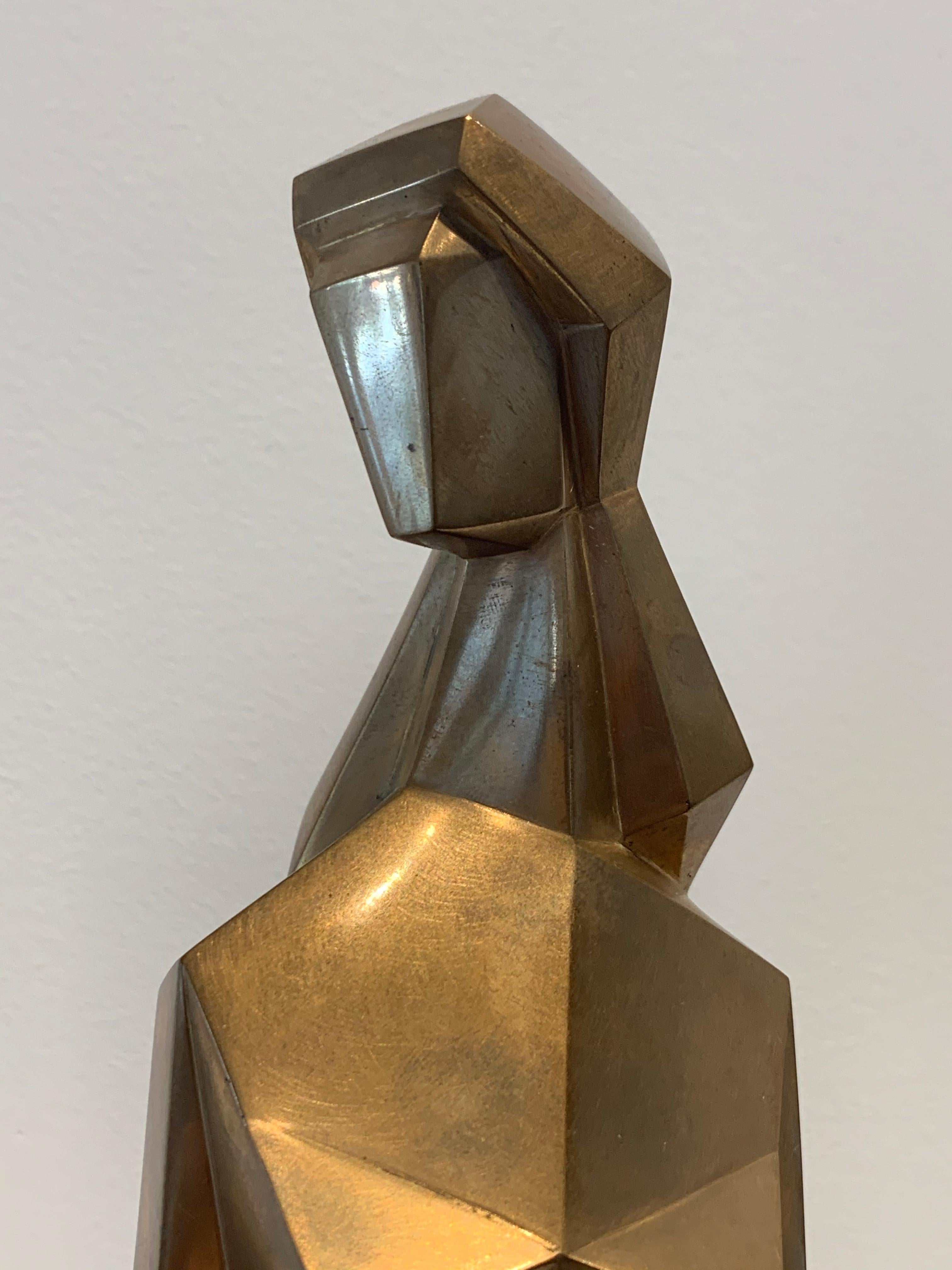 Kubistischer Nackter 159 (Kubismus), Sculpture, von Jim Ritchie