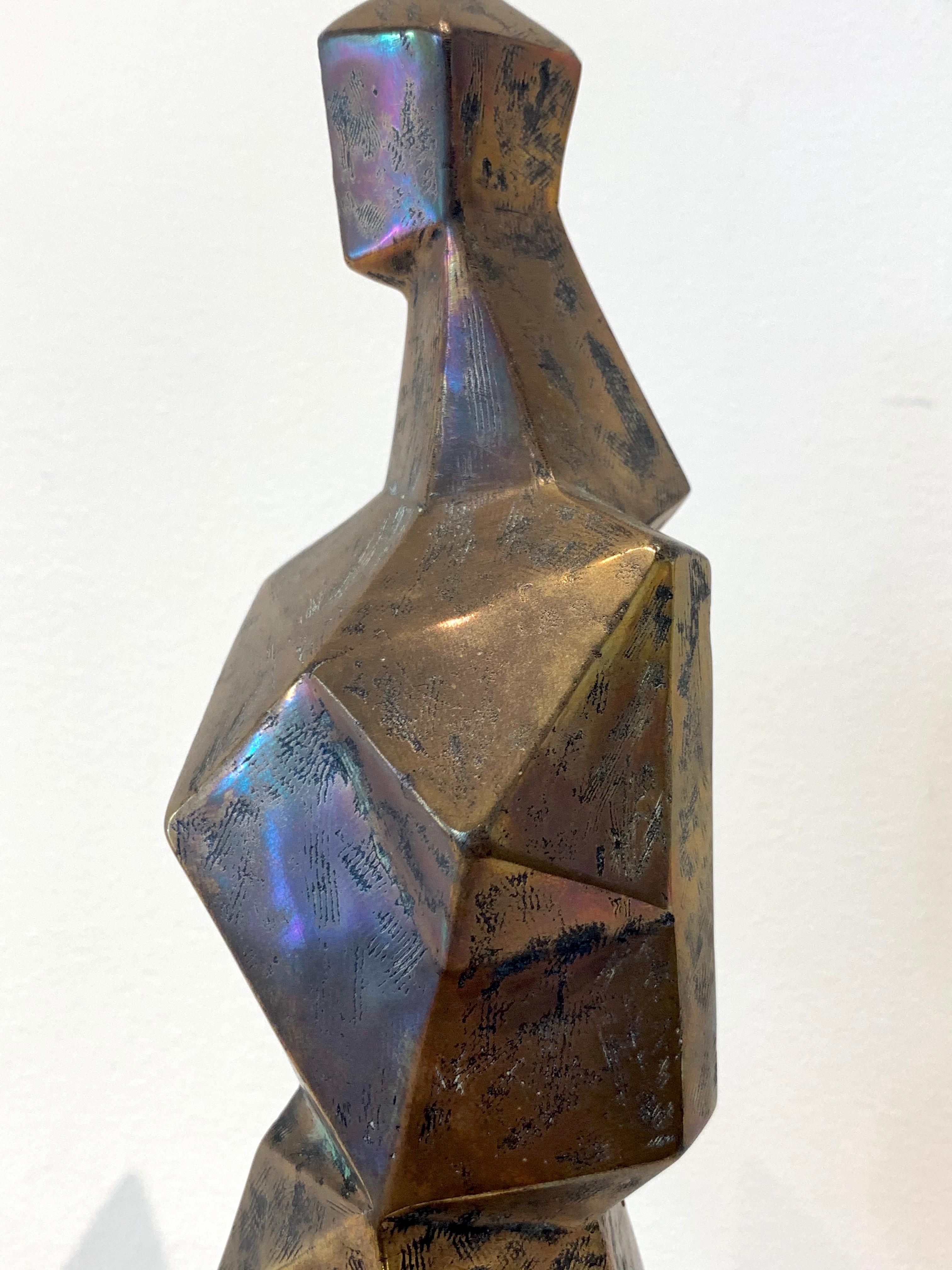 Galinea (Kubismus), Sculpture, von Jim Ritchie