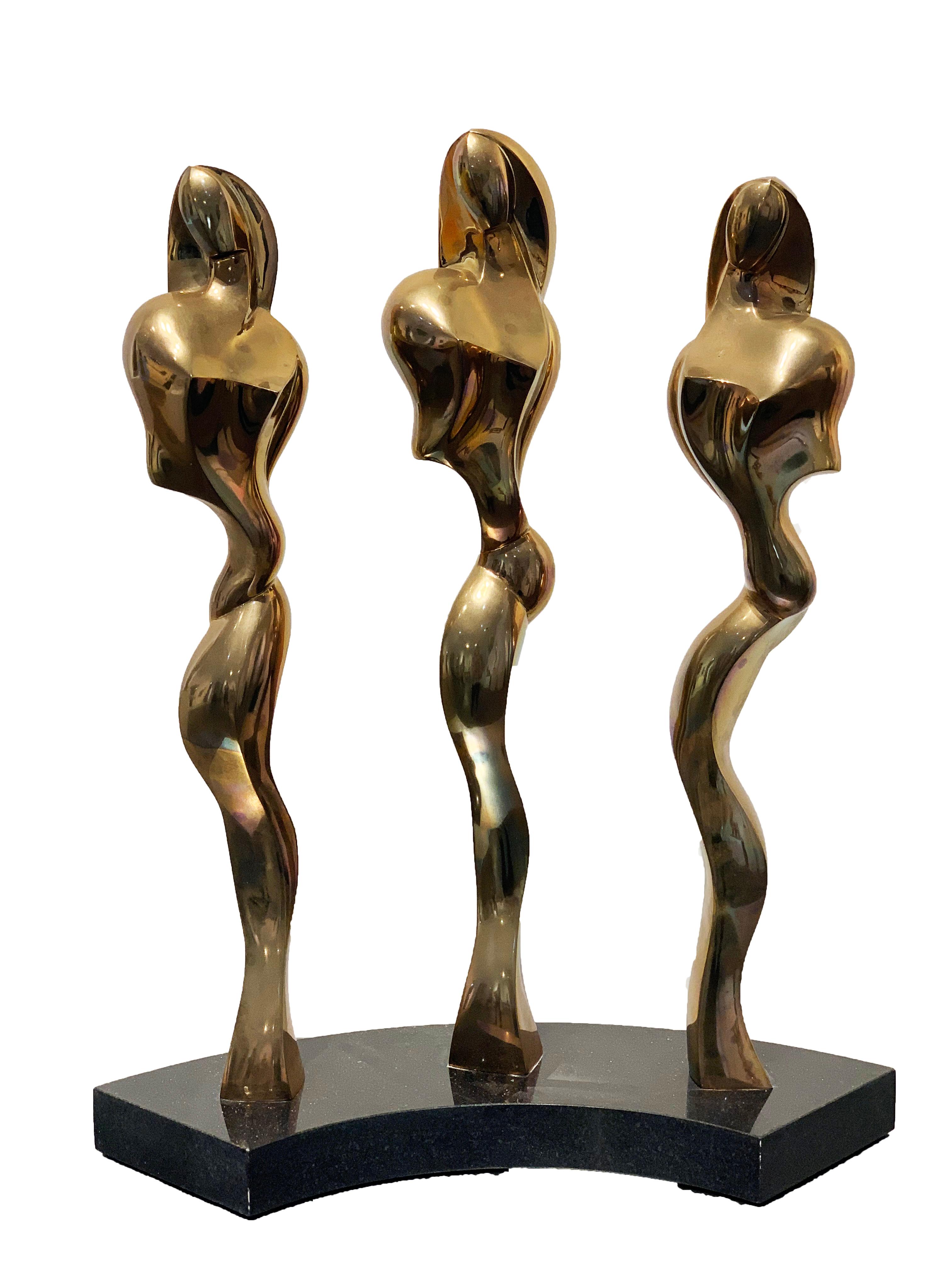 Jim Ritchie Figurative Sculpture – Trois Graces: „Die Gräfin“
