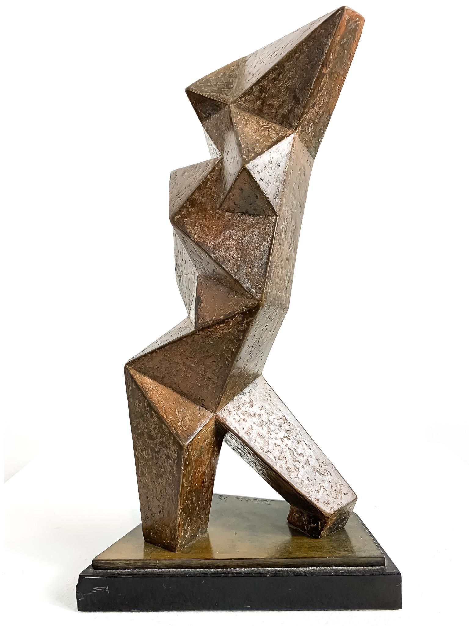 Jim Ritchie Figurative Sculpture – Akt in Bewegung