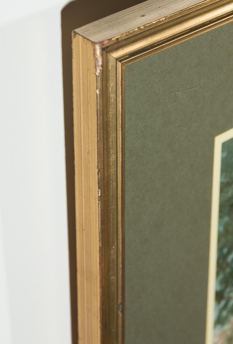 Jim Robinson – signiertes und gerahmtes englisches Ölgemälde, Bauernhof-Landschaft, 20. Jahrhundert 5