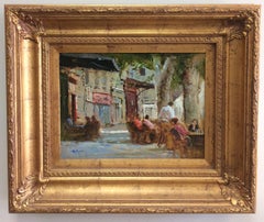 Afternoon in Aix, original French impressionist landscape