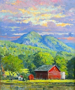 Mystical Evenings, Pawlet, Vermont, original New England landscape