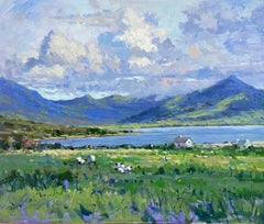 Ring of  Kerry, Ireland, original 24x30 impressionist European landscape