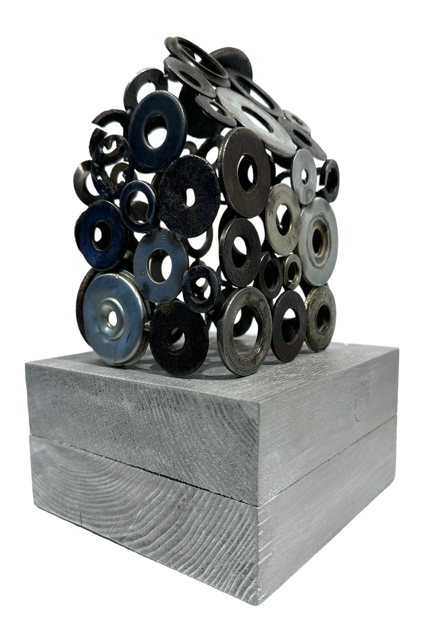 Jim Rose - Construct No. 02, Salvaged Steel and Aluminum Industrial Objects In New Condition For Sale In Chicago, IL