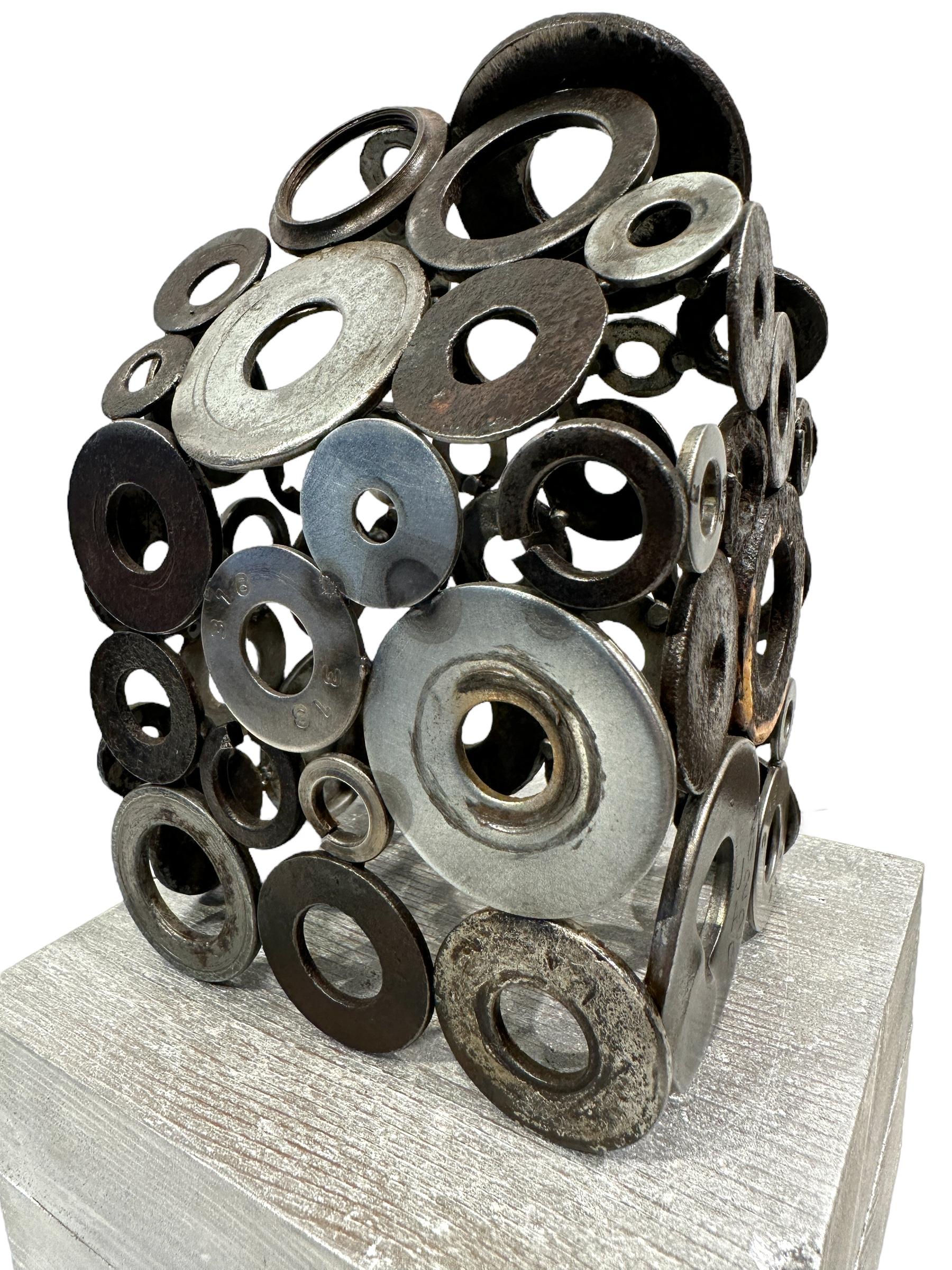 Metal Jim Rose - Construct No. 02, Salvaged Steel and Aluminum Industrial Objects For Sale