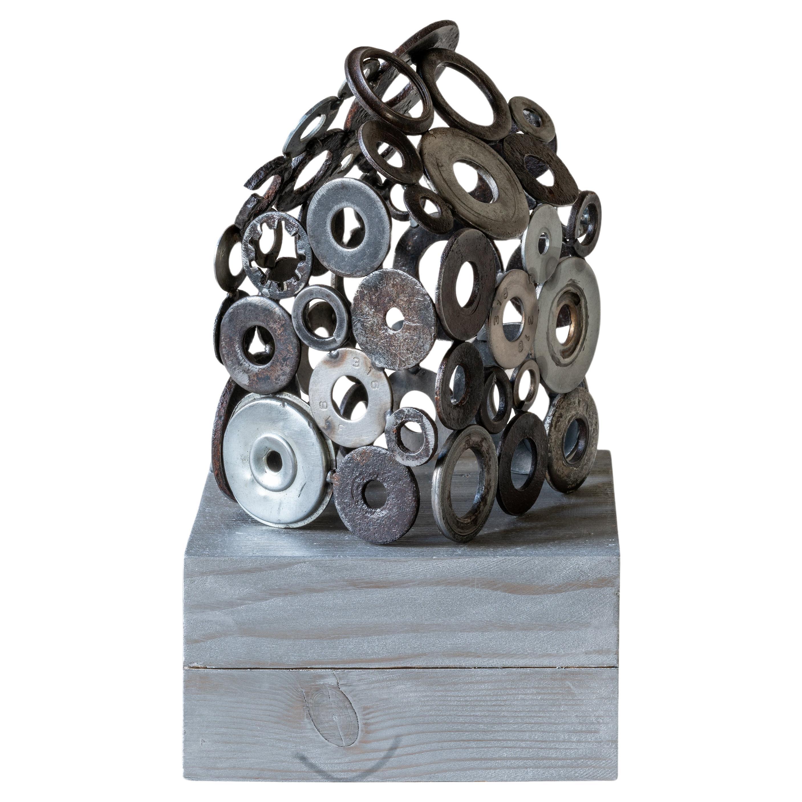 Jim Rose - Construct No. 02, Salvaged Steel and Aluminum Industrial Objects For Sale