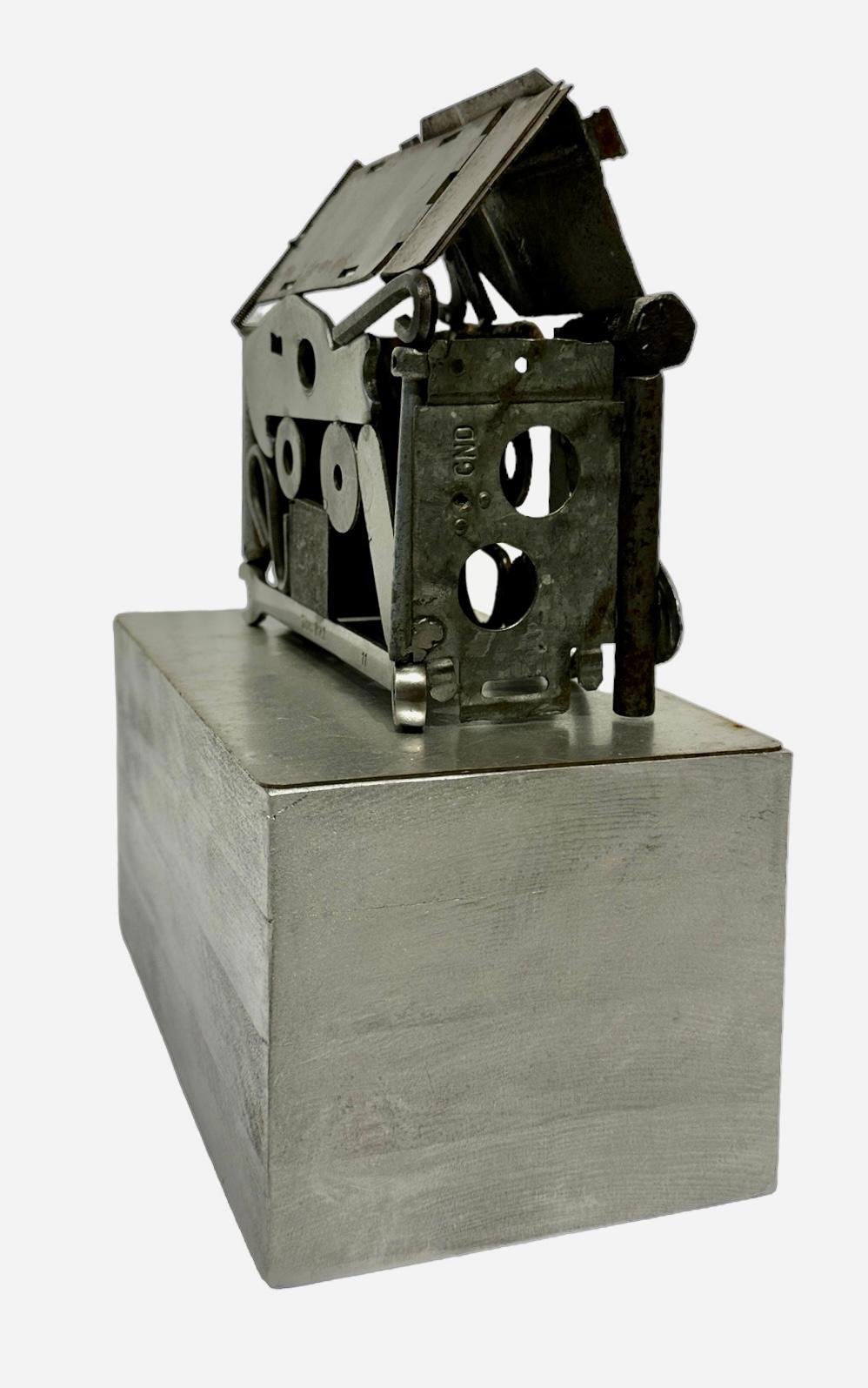 Metal Jim Rose - Construct No. 03, Salvaged Steel and Aluminum Industrial Objects For Sale