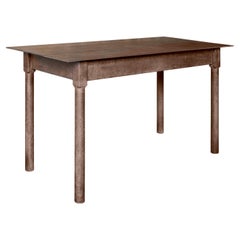 Vintage Jim Rose Legacy Collection - Enfield Table, Steel Furniture, Natural Rust Patina