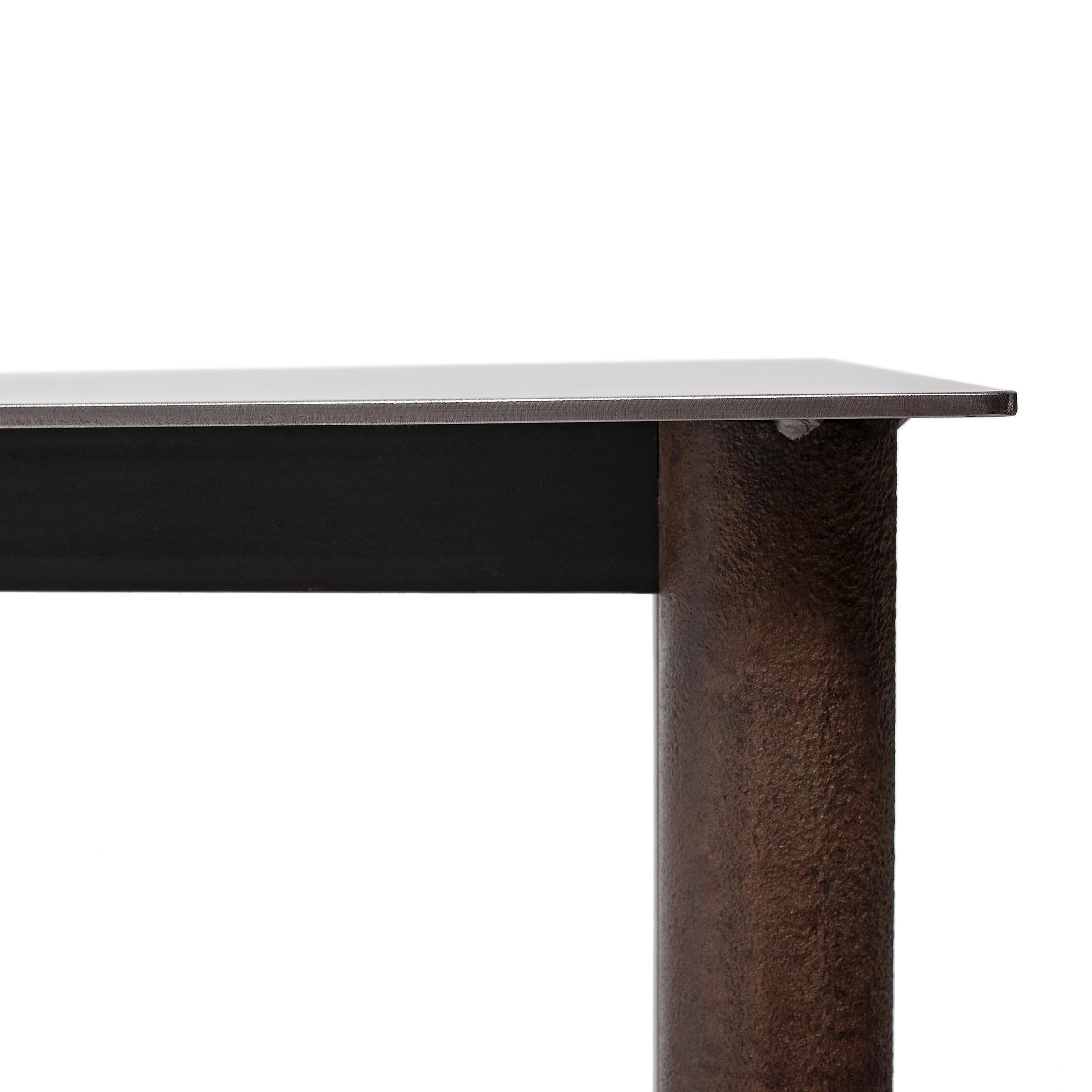 Jim Rose Ming Steel Console Table 1