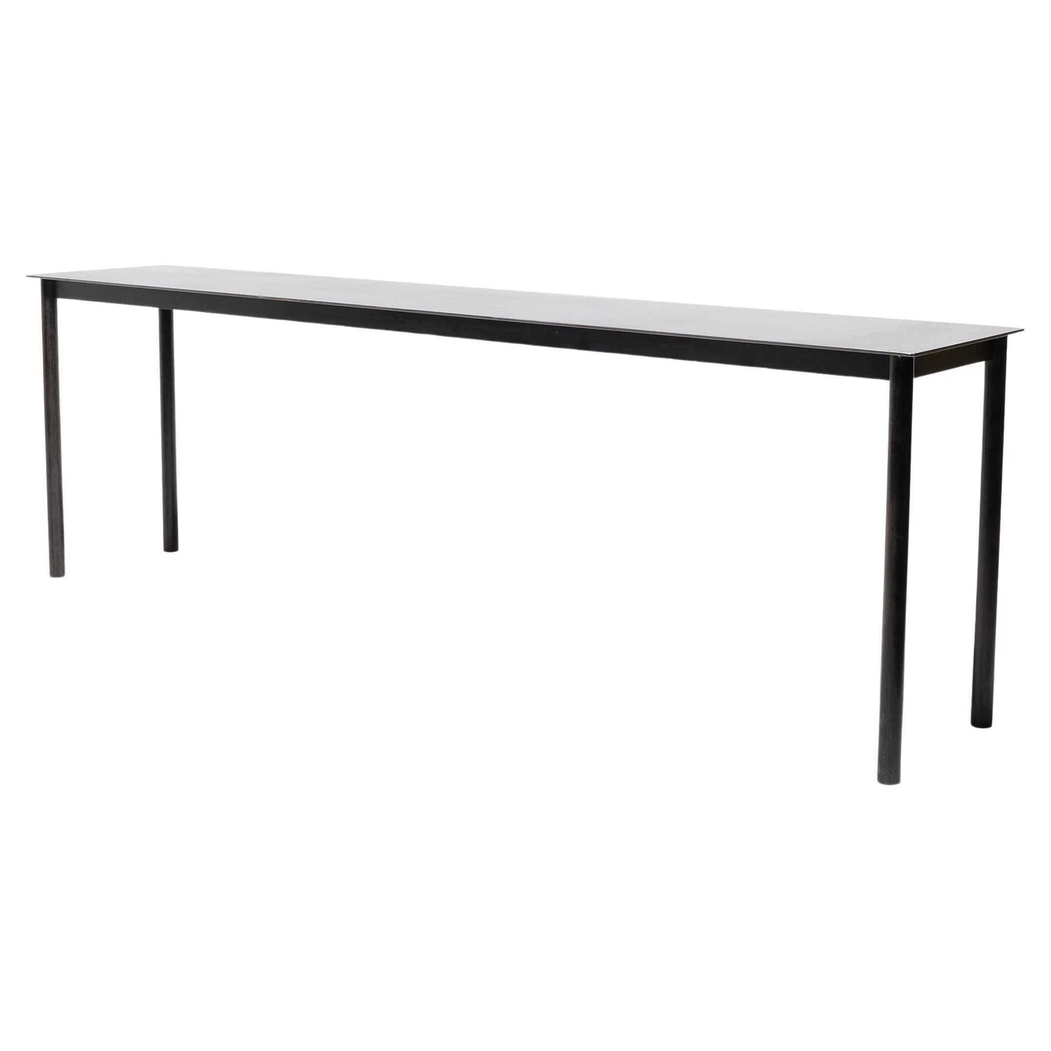 Jim Rose Ming Steel Offering Table For Sale