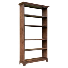 Jim Rose - Repurposed Steel Bookcase in Natural Rusted Patina, Art Furniture