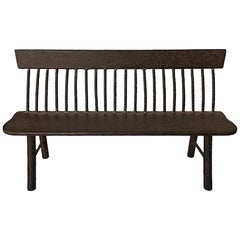 Jim Rose Legacy Collection - Settee Maquette, Shaker Inspired Steel Miniature
