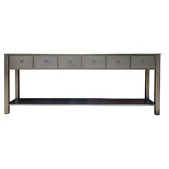 Jim Rose, Six Drawer Counter with Shelf, Functional Art Steel Furniture