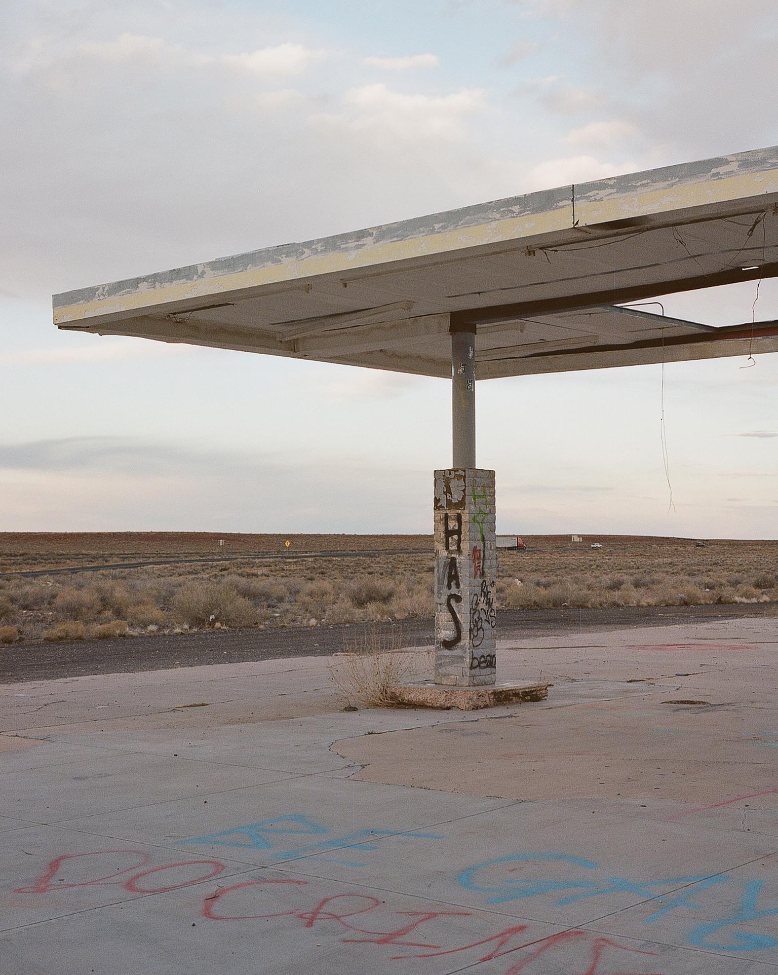 Station, Two Guns, Arizona - Photograph by Jim Ryce