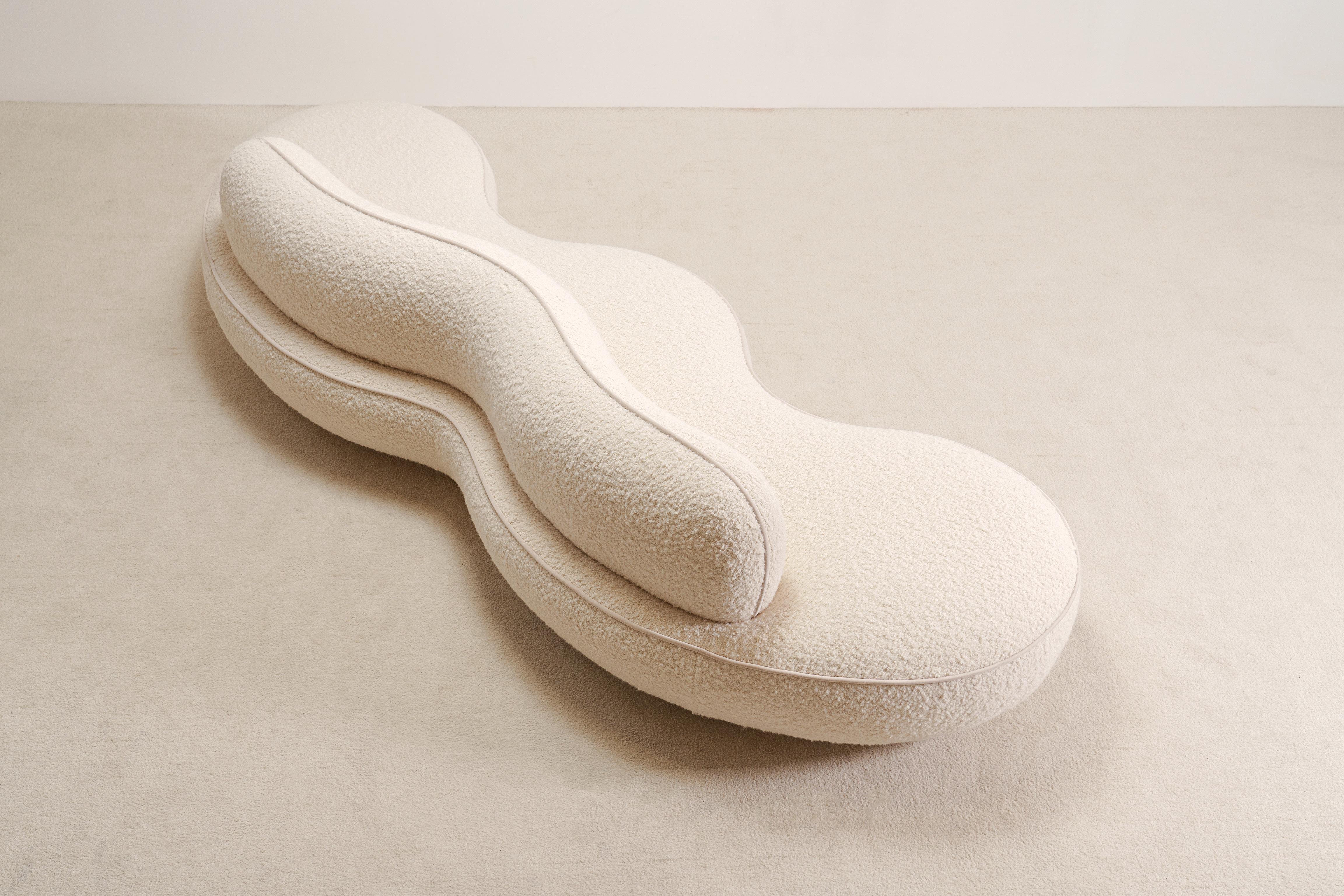 Fait main Canapé Jim taille XL par Proisy Studio en vente