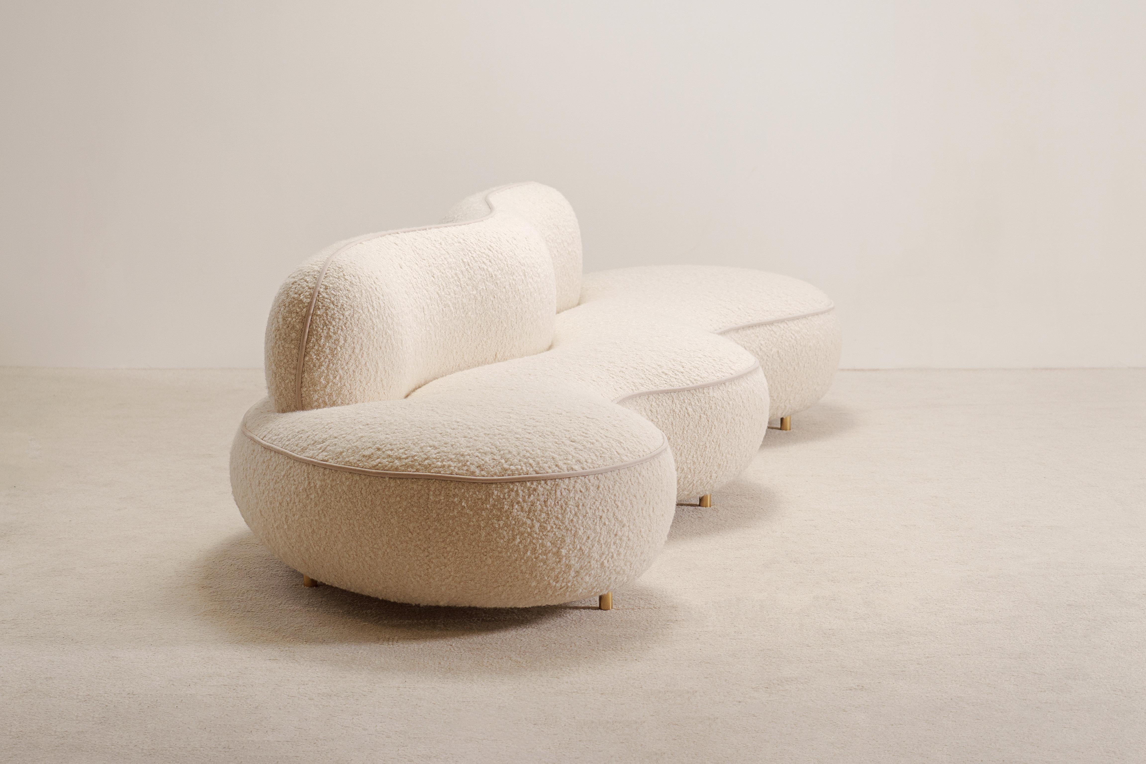 XXIe siècle et contemporain Canapé Jim taille XL par Proisy Studio en vente