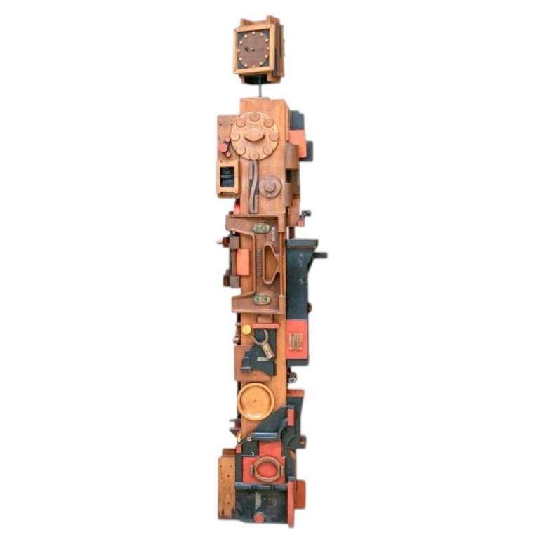 Jim Timmins (Am. 1912-1990) Automotem Totem Sculpture