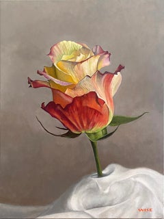 "Pilgrimage" - floral painting, still life, realism - Georgia O'Keeffe