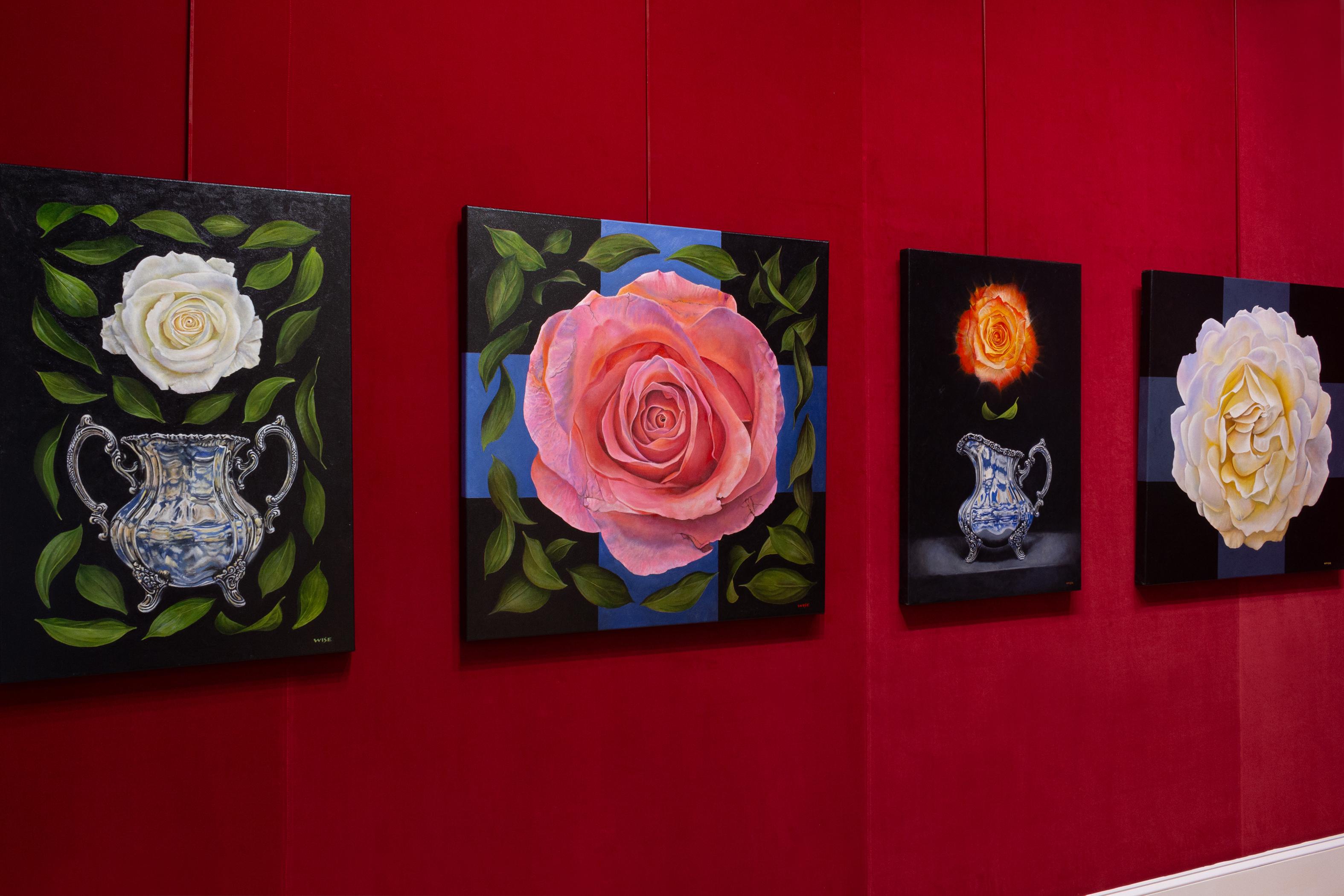 Este cuadro presenta tonos verdes, azules y blancos.

Jim Wise se inspira en las obras de Georgia O'Keeffe, Rene Magritte, James Rosenquist, Ed Ruscha y las naturalezas muertas holandesas del siglo XVII. 

Las pinturas a gran escala y meticulosas de