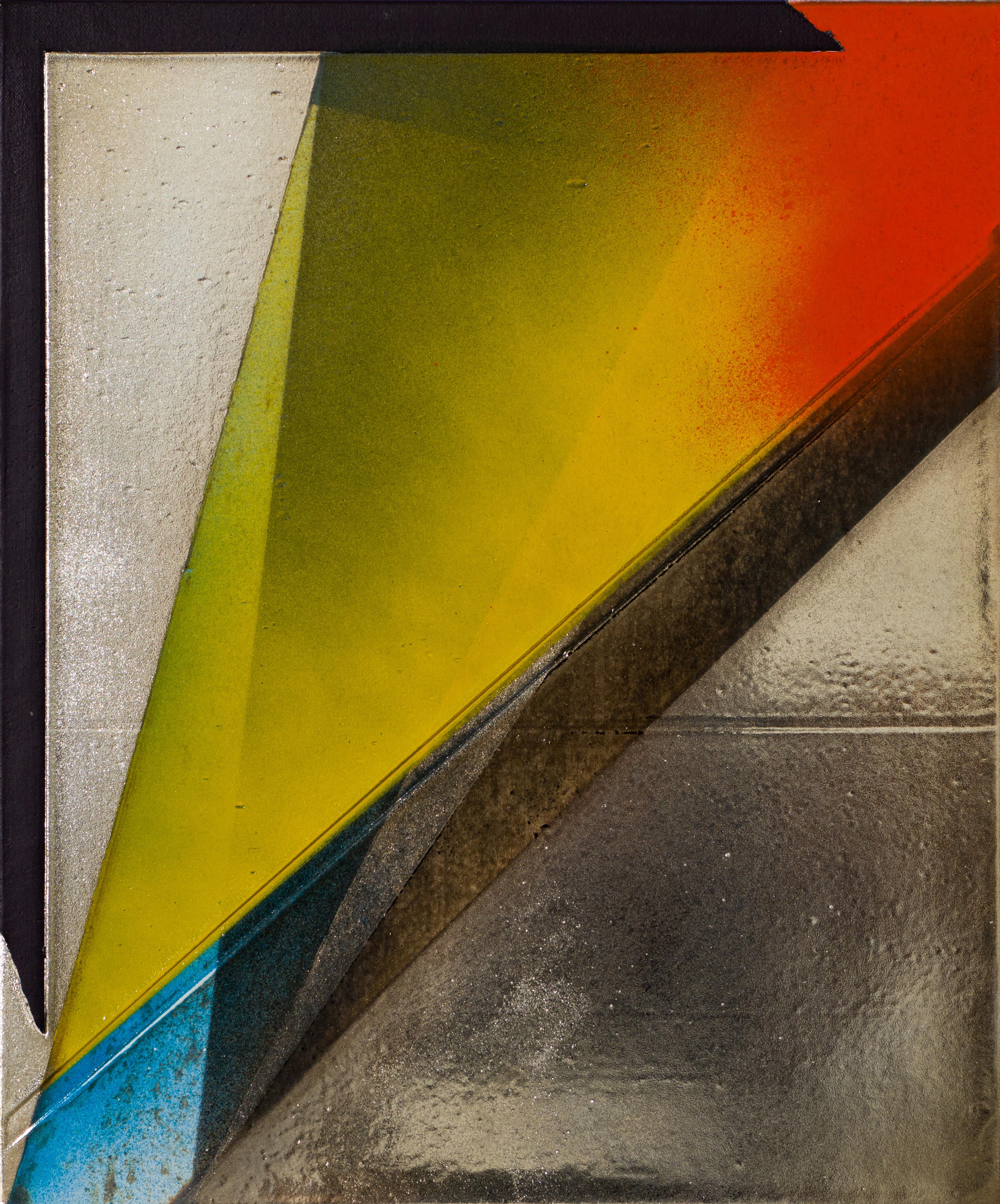 Jimi Gleason Abstract Painting - Aurora KinE