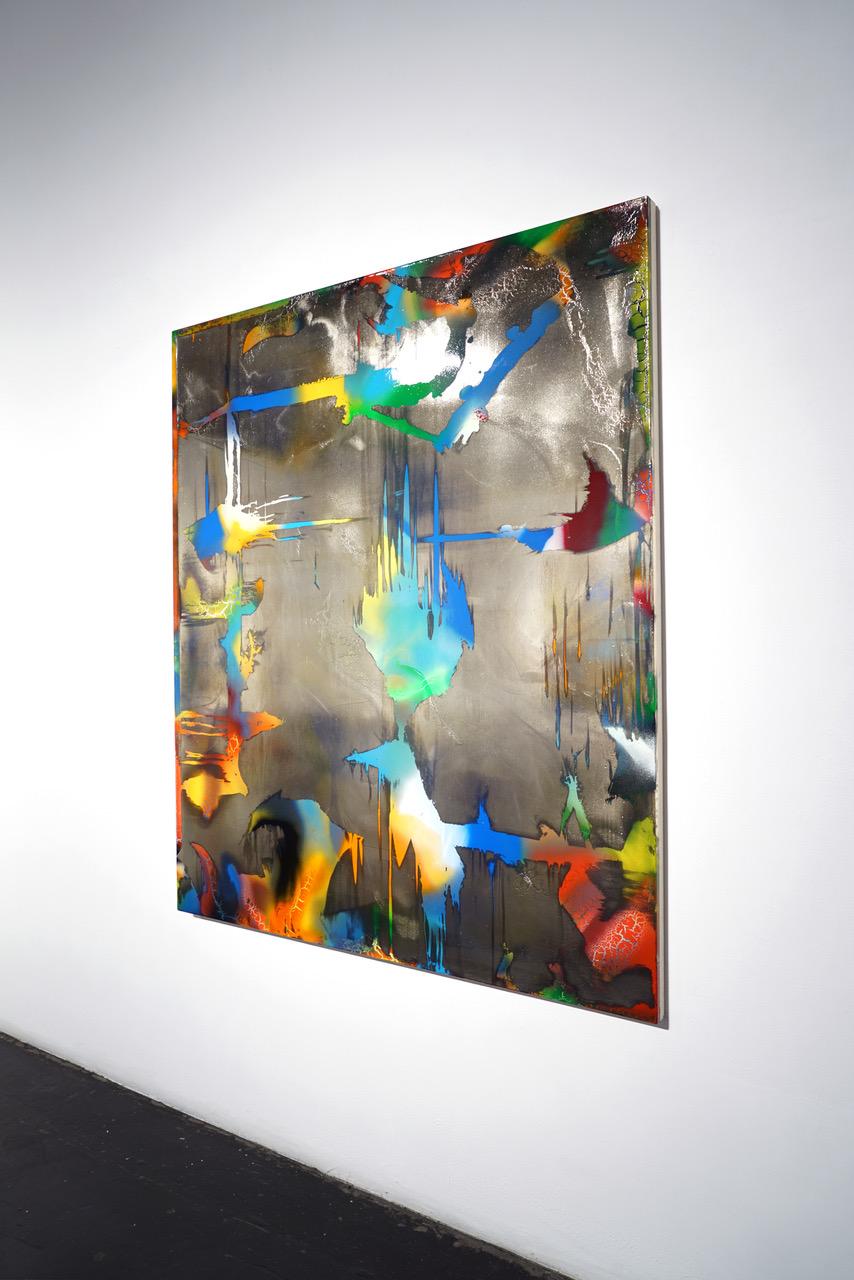 Il miraggio di Bell - Painting Astratto di Jimi Gleason