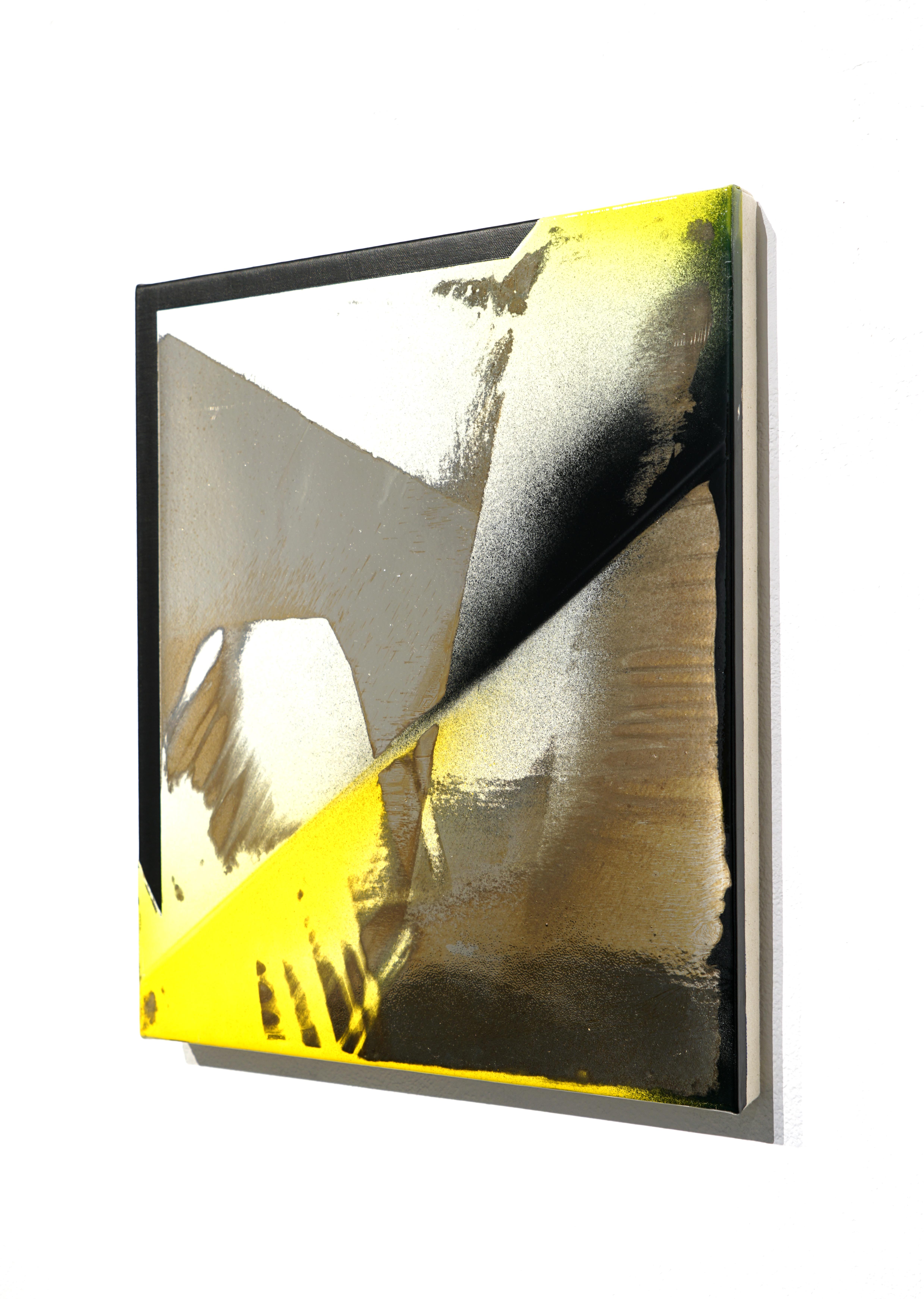 Lucky Star - Abstract Painting Argento di Jimi Gleason