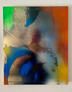 Marquee Moon, argent nitrate et peinture sur toile de Jimi Gleason, 2023