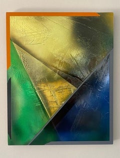 Paumalu, pintura de nitrato de plata y acrílico sobre lienzo de Jimi Gleason, 2022