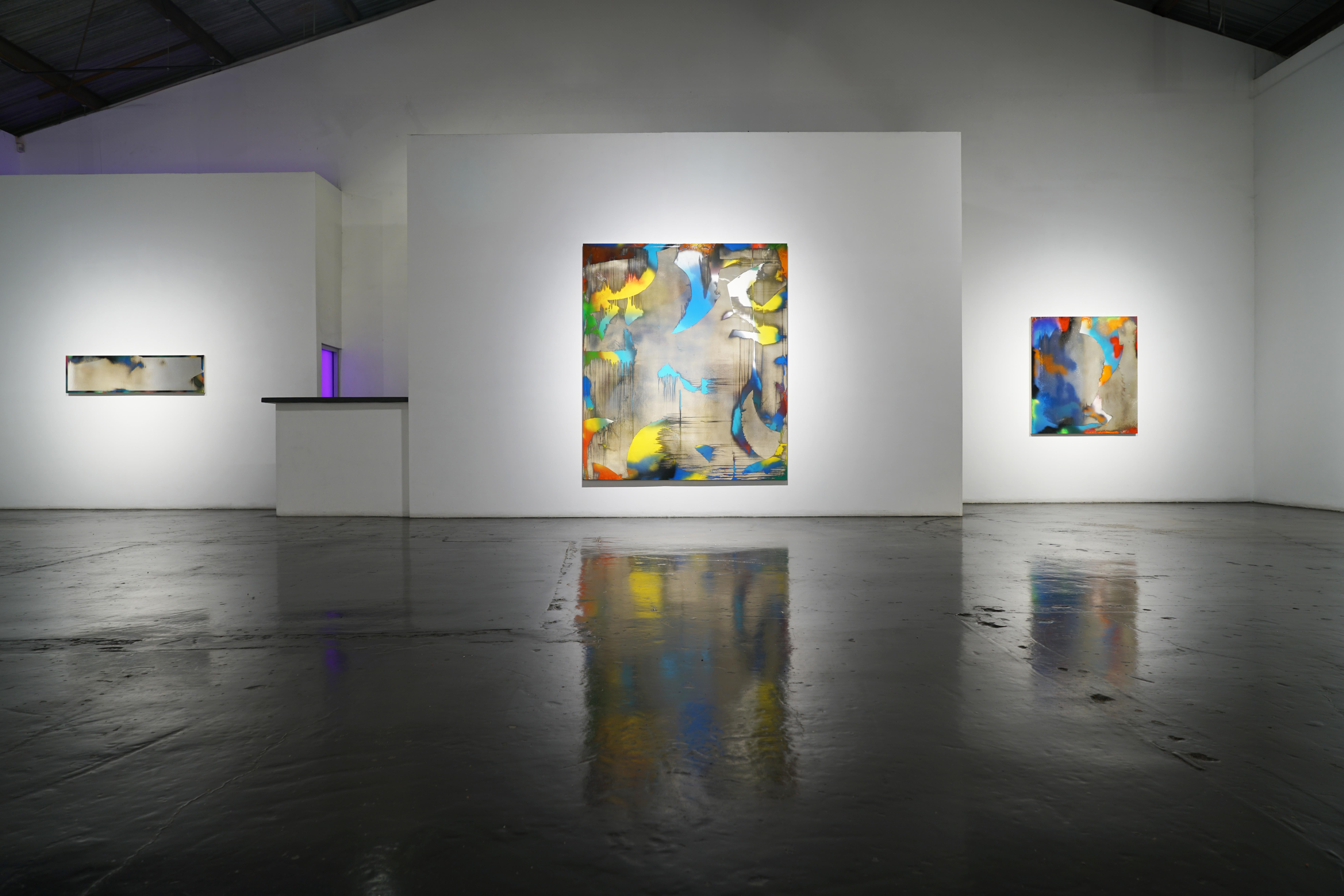 Plane Image (KinE) - Abstract Painting by Jimi Gleason