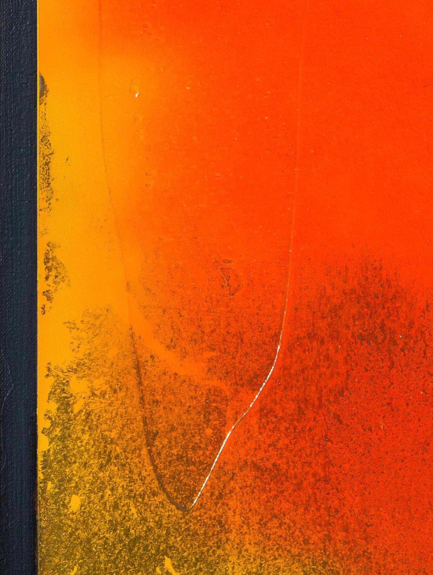 Riptide - Abstract Painting Argento di Jimi Gleason