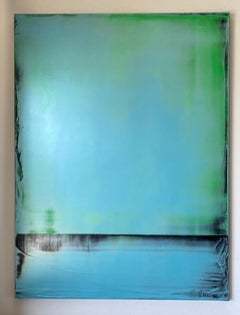Sin título, pintura acrílica sobre lienzo de Jimi Gleason, 2016