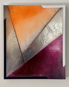 Peinture sur toile « West Peak, Silver Nitrate & Acrylique » de Jimi Gleason, 2022