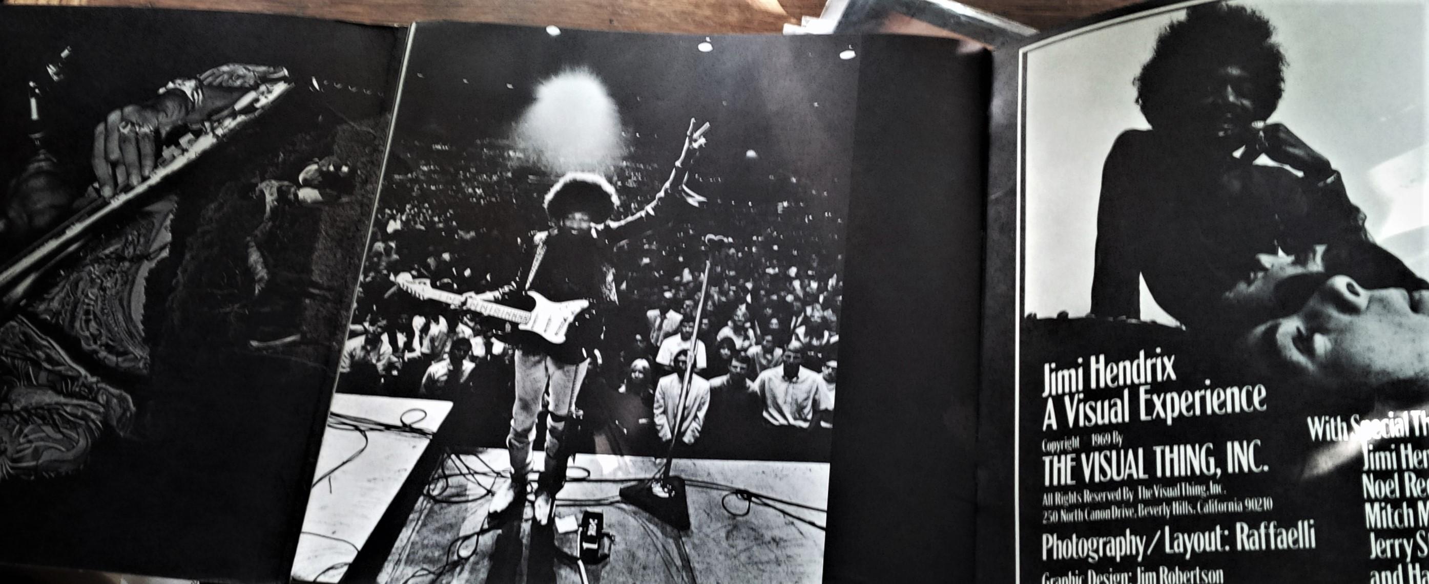 Paper Jimi Hendrix 1969 Electric Church a Visual Experience Tour Program Book For Sale