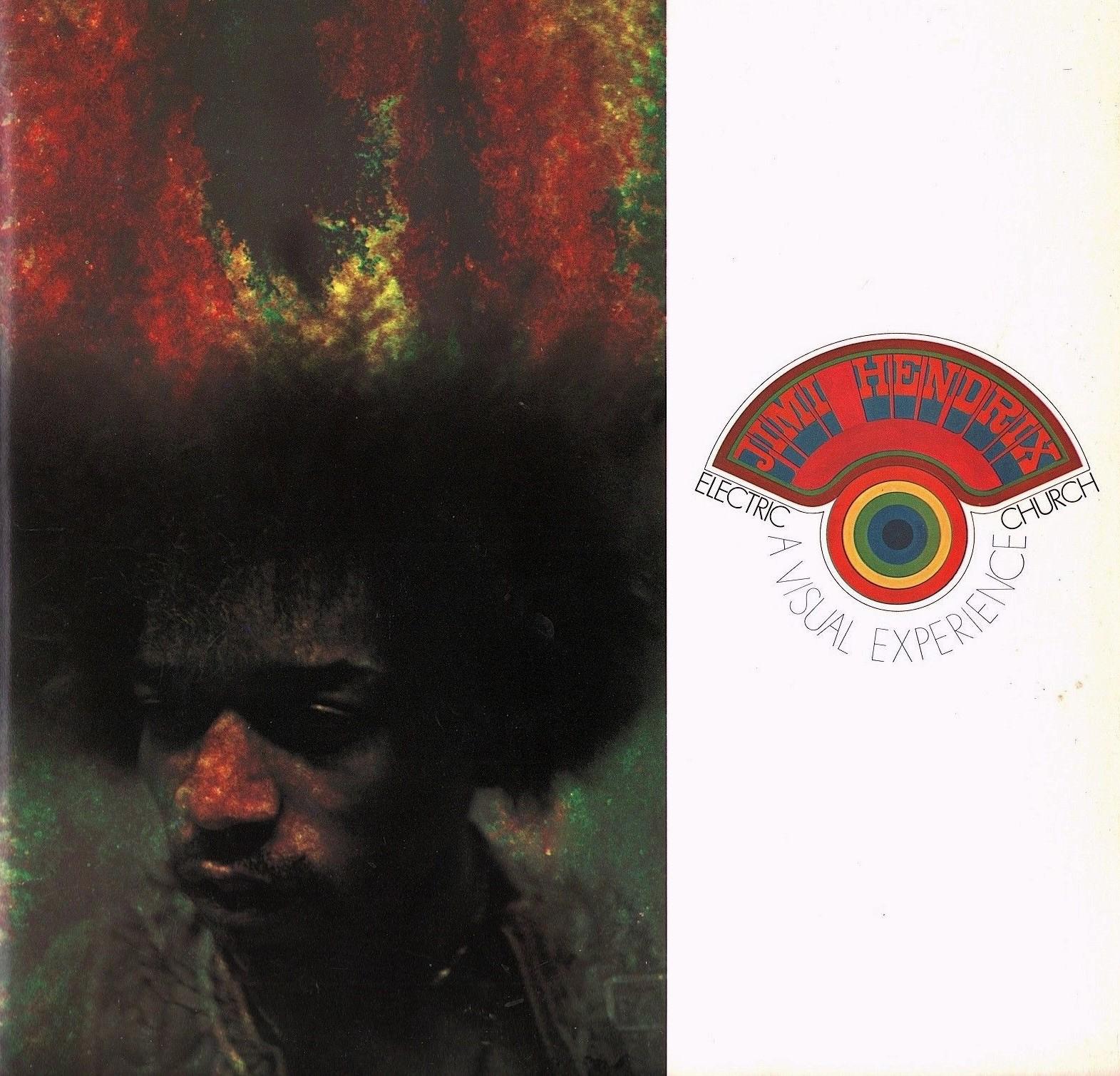 Jimi Hendrix 1969 Electric Church a Visual Experience Tour Program Book For Sale 2