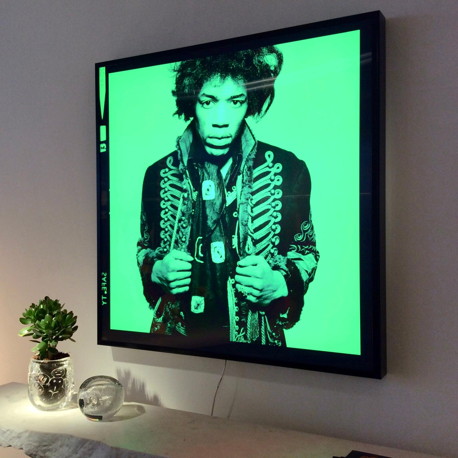 'Jimi Hendrix Crosstown Traffic Lights' LED Lightbox by Gered Mankowitz, 2020 In New Condition In London, GB