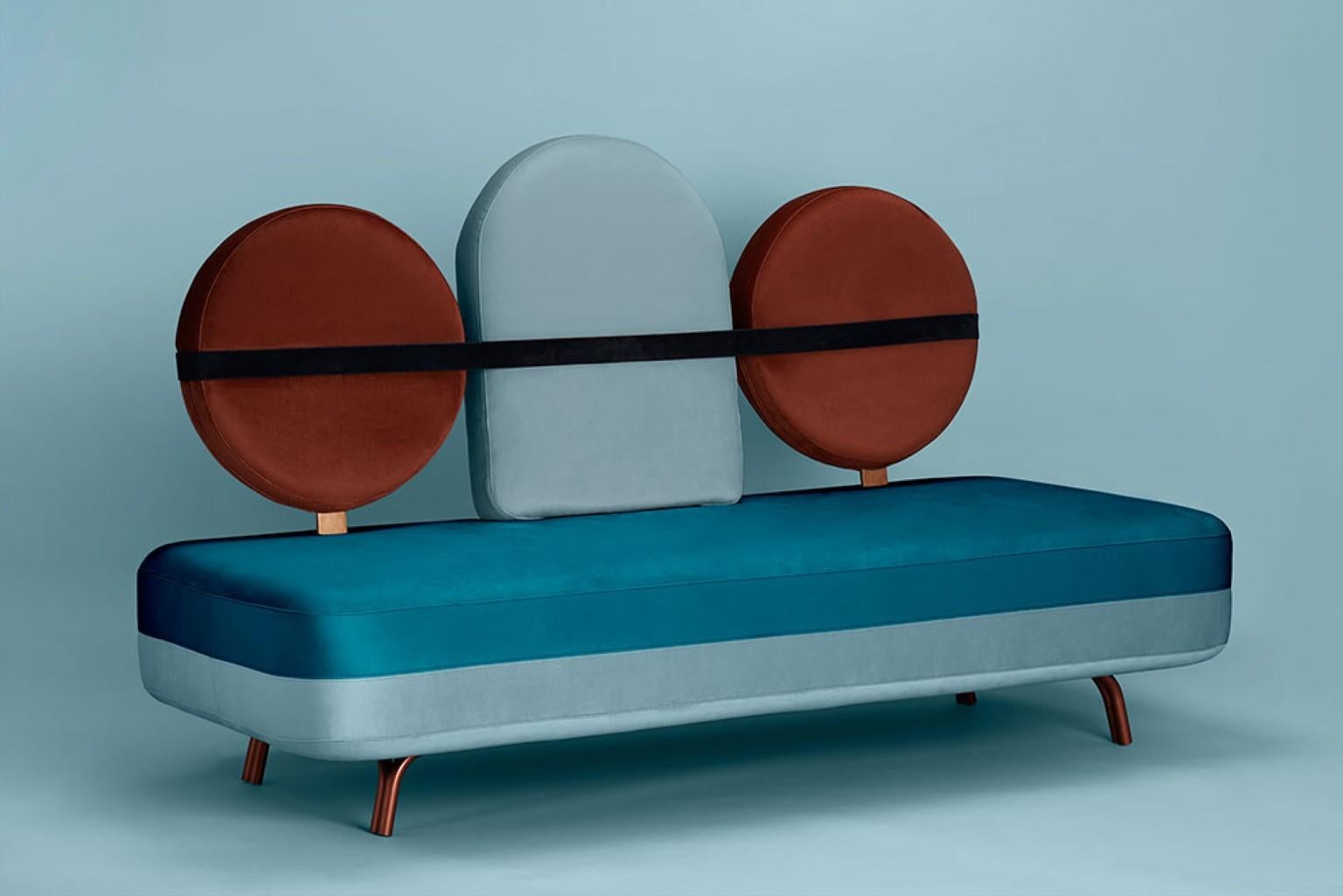 Modern Jimi Sofa by Elena Salmistraro