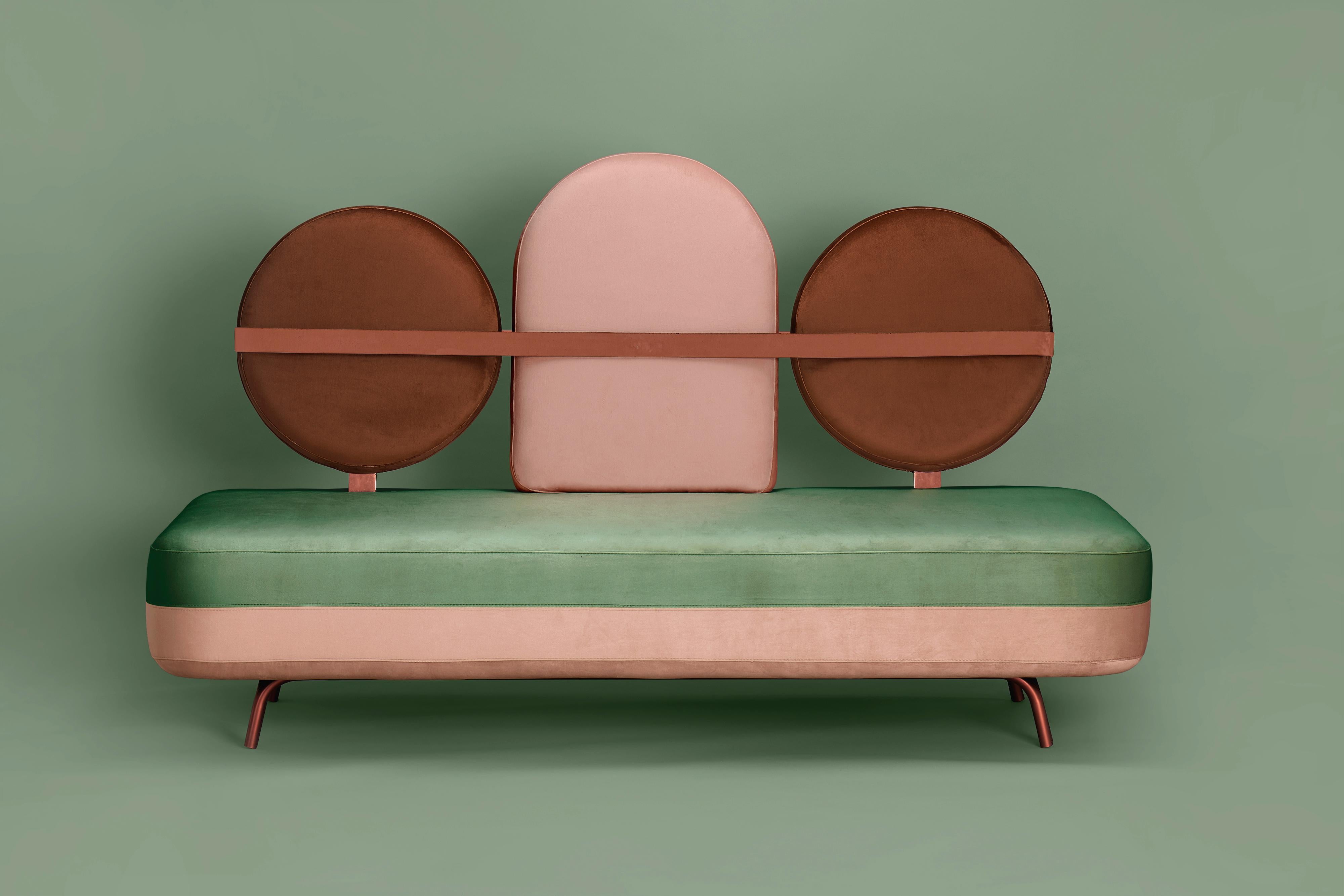 Contemporary Jimi Sofa by Elena Salmistraro