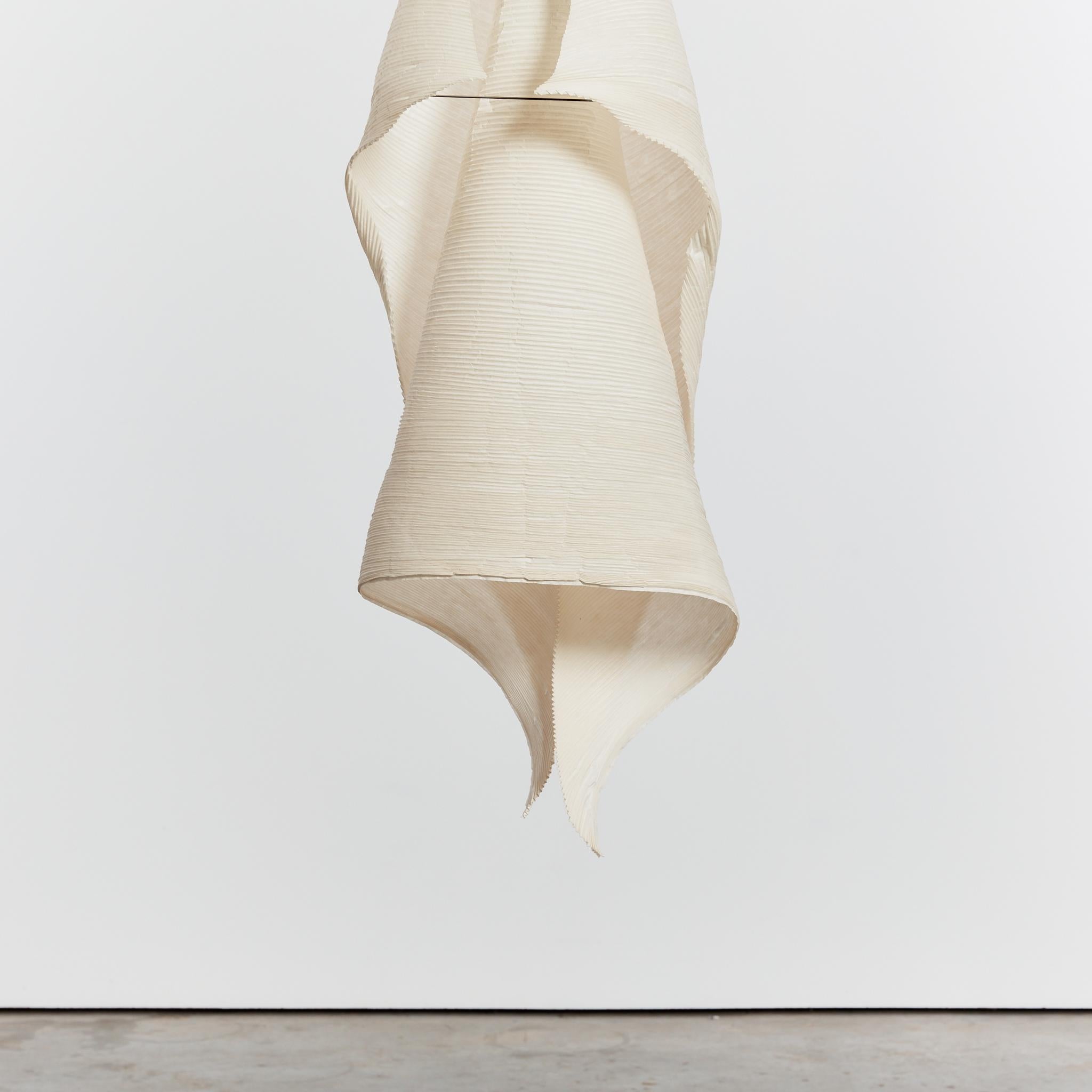 Jimken paper sculptural pendant light by Ingo Maurer In Good Condition In London, GB