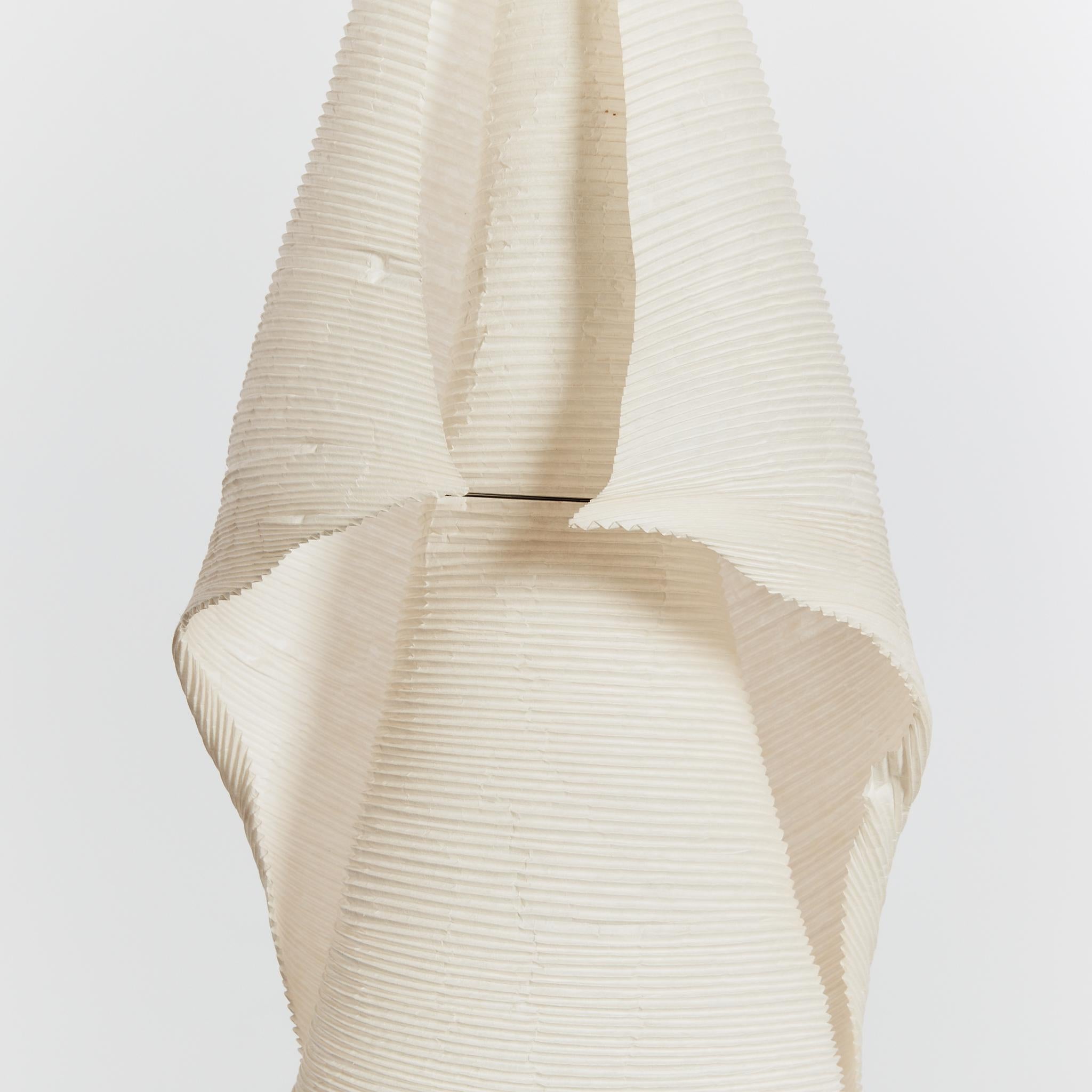 20th Century Jimken paper sculptural pendant light by Ingo Maurer