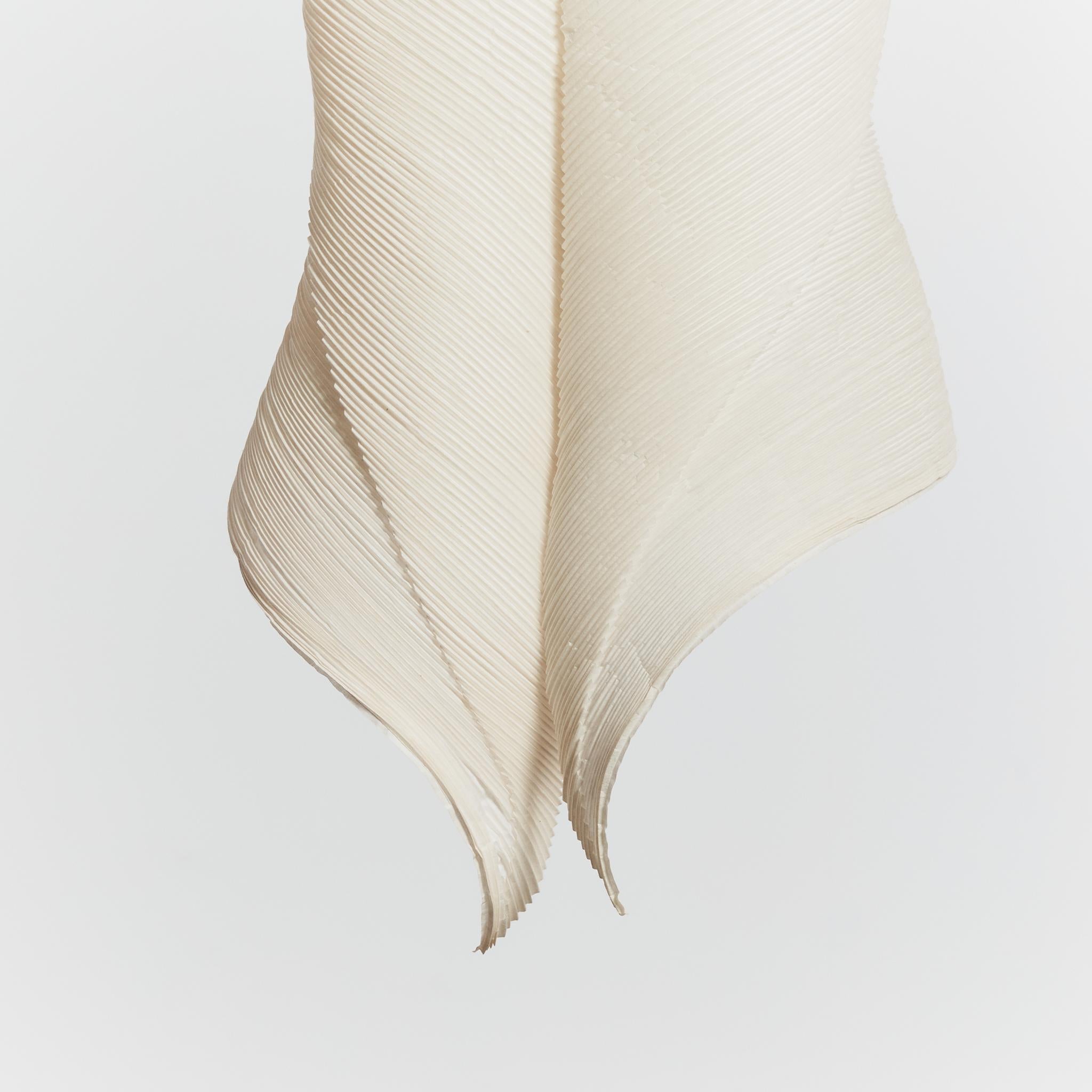 Jimken paper sculptural pendant light by Ingo Maurer 2