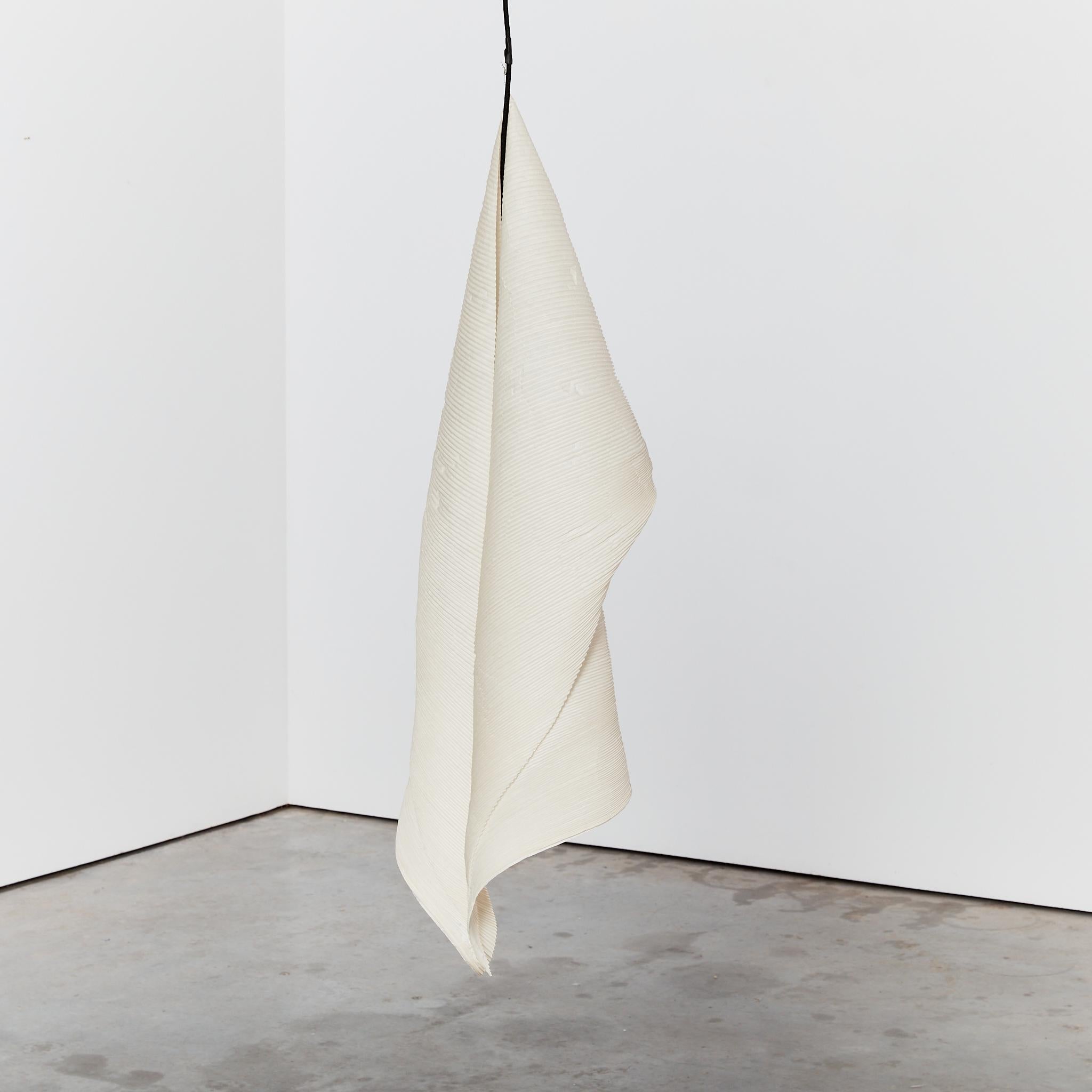 Jimken paper sculptural pendant light by Ingo Maurer 3