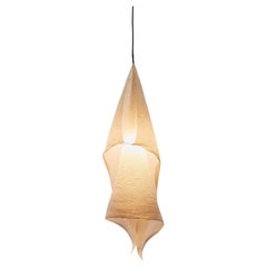 Jimken paper sculptural pendant light by Ingo Maurer