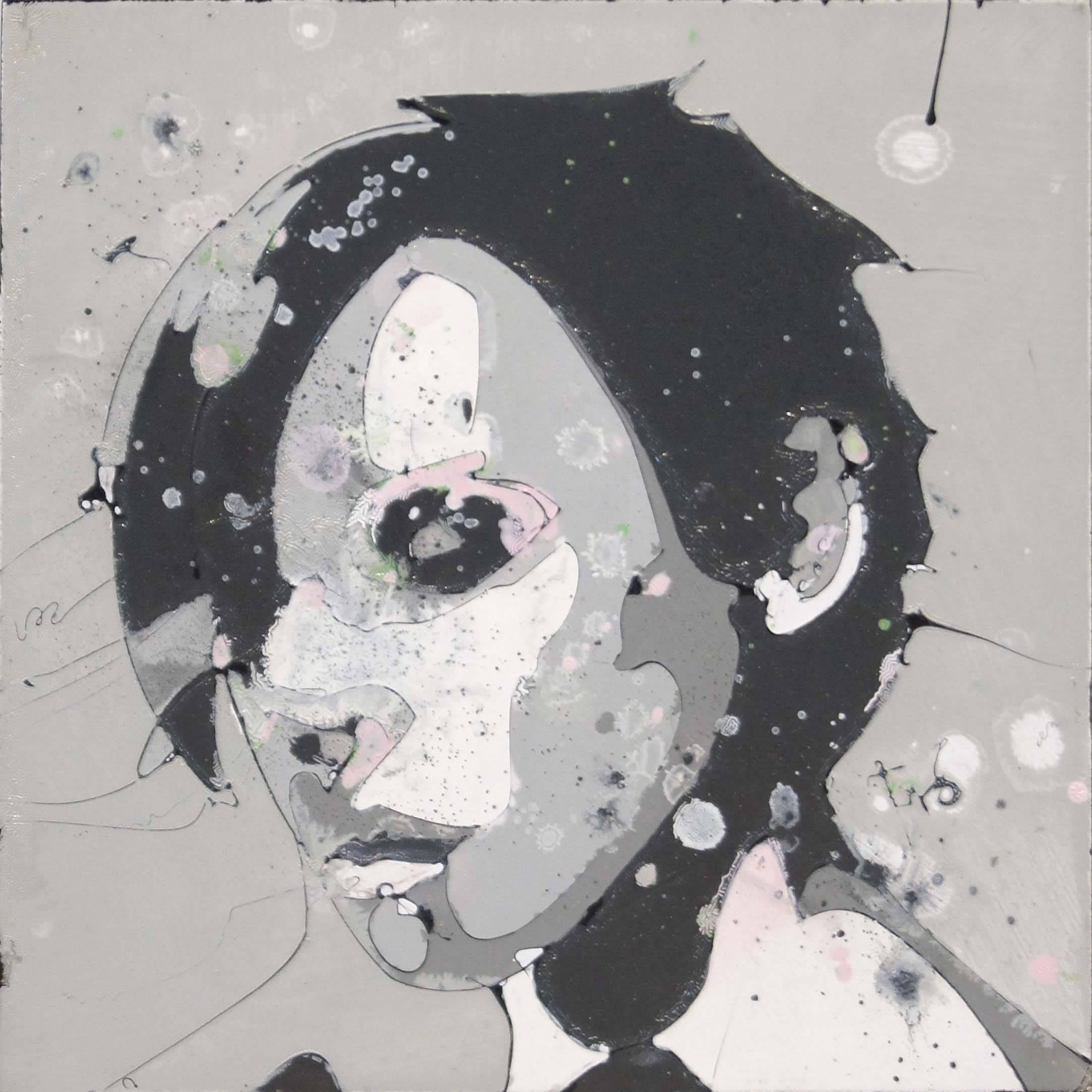 Jimmi Toro Abstract Painting - Faces 3 - Original Portrait Art Abstract Portrait Art Urban Expressionist Art  