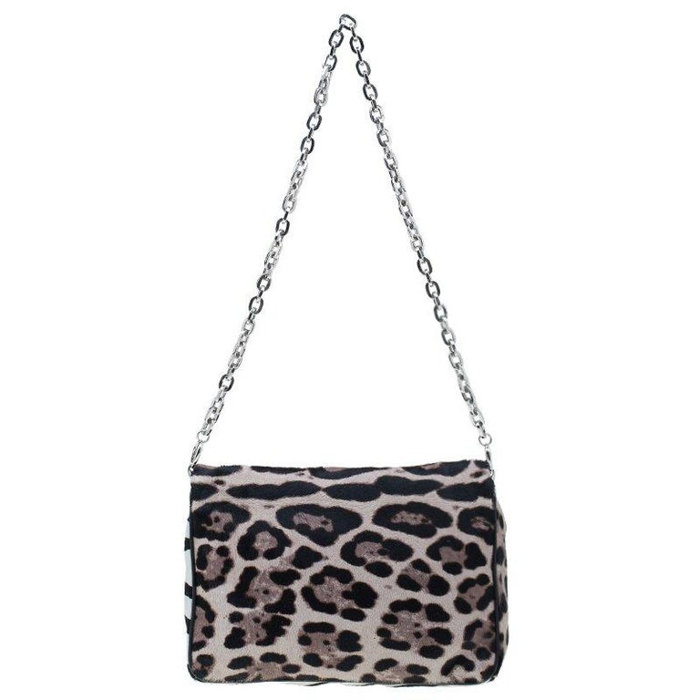 Jimmy Choo Animal Print Pony Hair Shoulder Bag For Sale at 1stDibs
