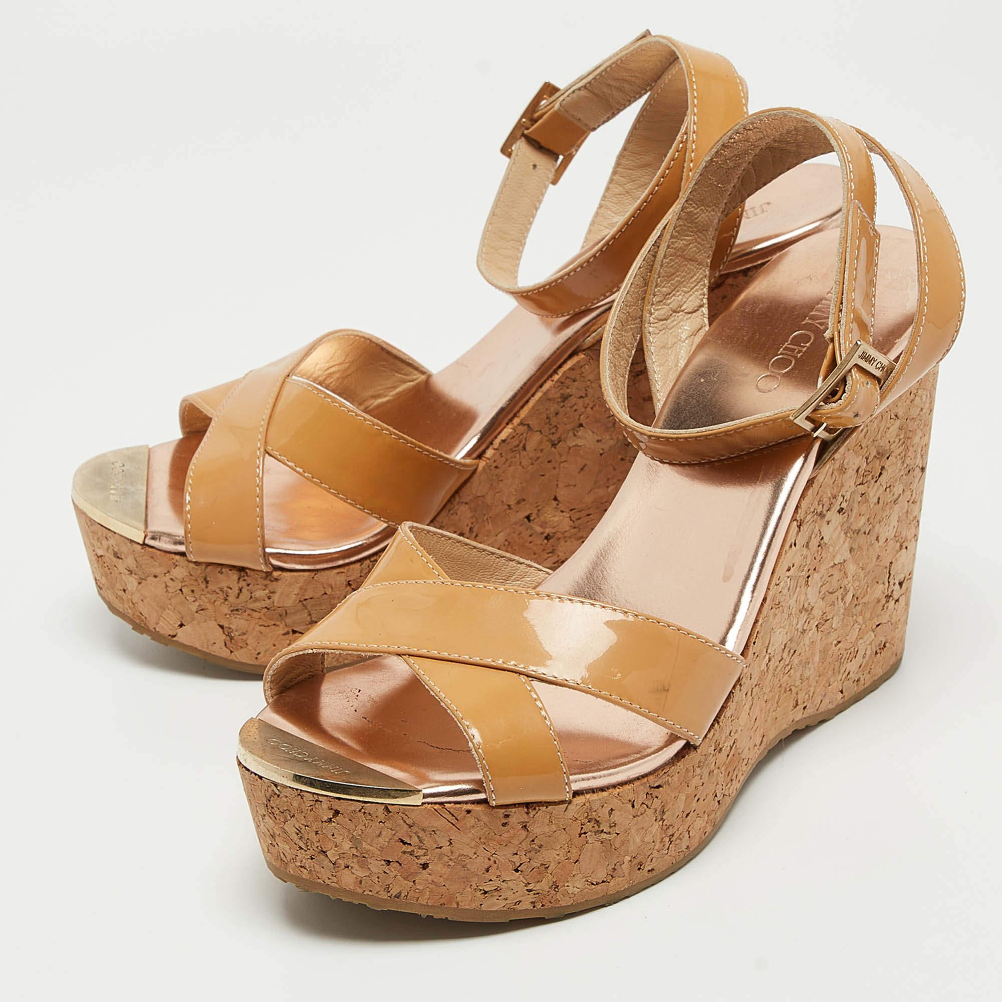 These sandals are chic and constructed with care for a great fit. Crafted from quality materials they are durable easy to style and fabulous with comfortable interiors artful designing and beautiful uppers.
