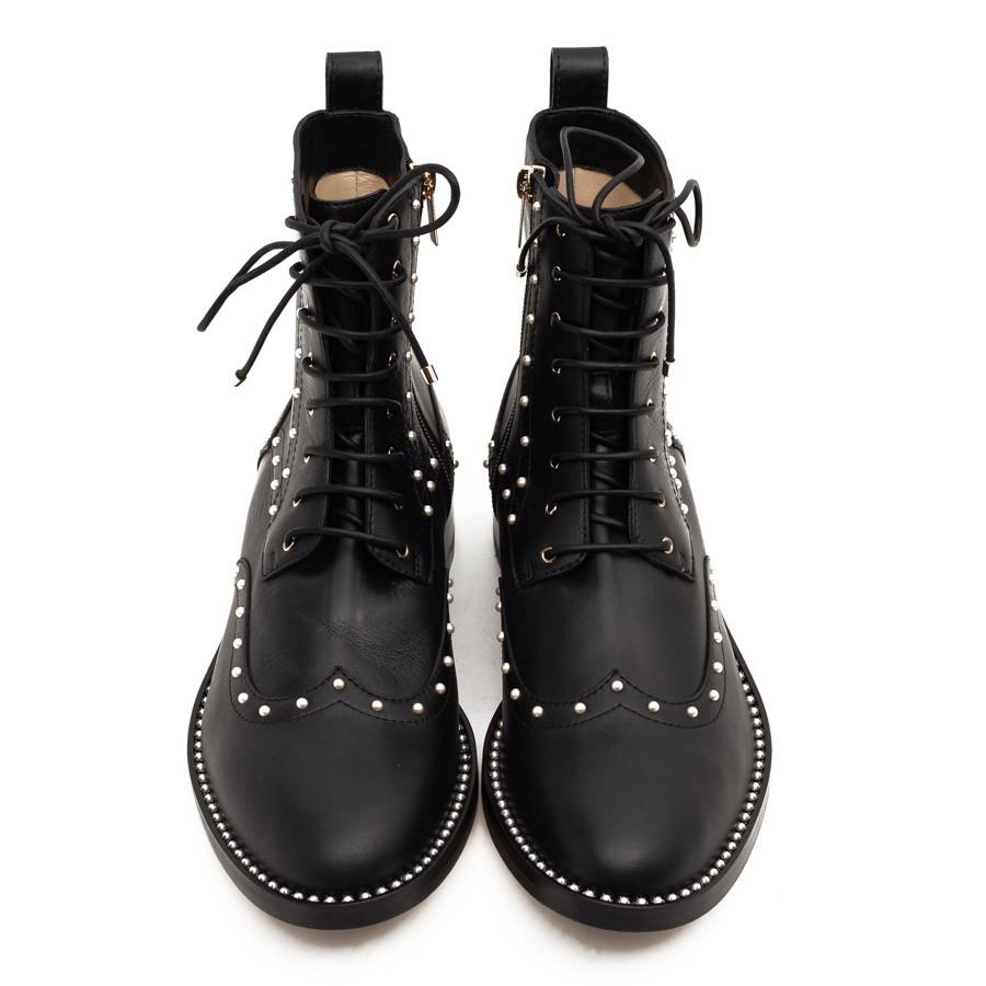 Women's Jimmy Choo Black Boots Size 41.5 FR
