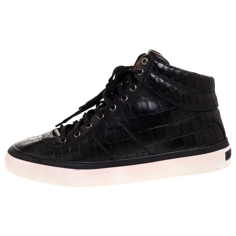 Jimmy choo croc sneakers 2025