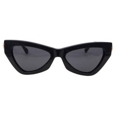 JIMMY CHOO black DONNA/S Cat-Eye Sunglasses 807IR