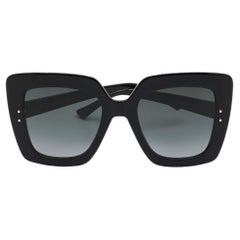 Jimmy Choo Black Gradient 807/9O Auri Square Sunglasses